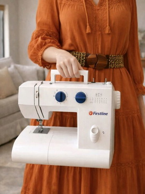 Firstline electric sewing machine like new with light