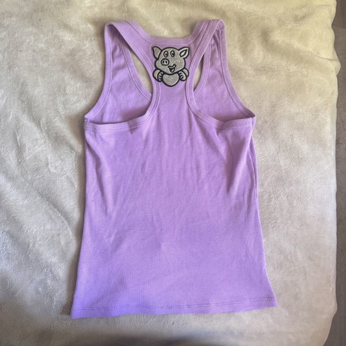 Womens purple tank top used, size S/M