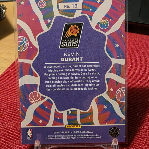 Kevin Durant Funkadelic Insert Card 2024-2025 Panini Hoops like new