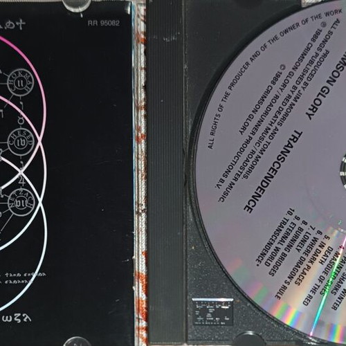 Crimson Glory Transcendence CD used, progressive metal album