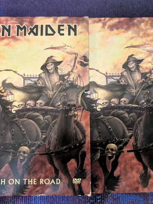 Iron Maiden 3πλο DVD Death on the Road σαν καινούργιο, metal