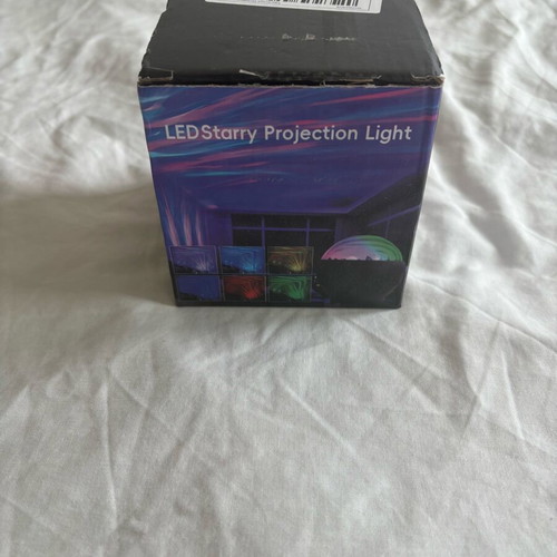 Xmas LED Starry Projection Light like new with wire and accessories
