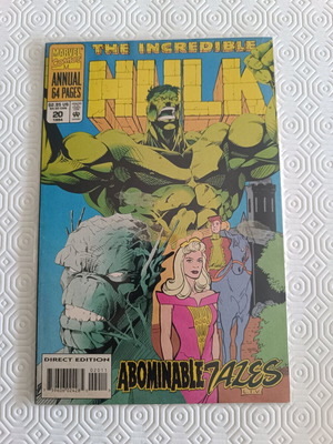 The Incredible Hulk Abominable Tales Annual #20 Marvel 1994 like new