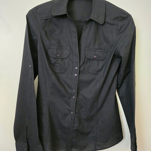 JF shirt black, thin, like new, size medium