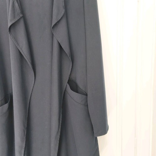 H&M Conscious Black Jacket 100% Lyocell like new, size 38