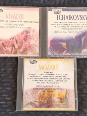 Classical music CD set, EMI Classics Encore: Vivaldi, Mozart, Tchaikovsky