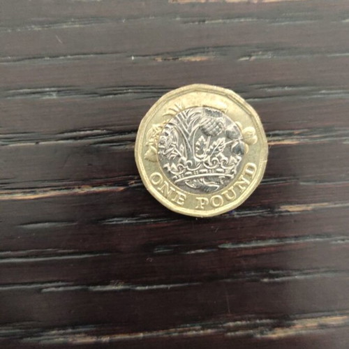 British pound 2016 used in protective capsule