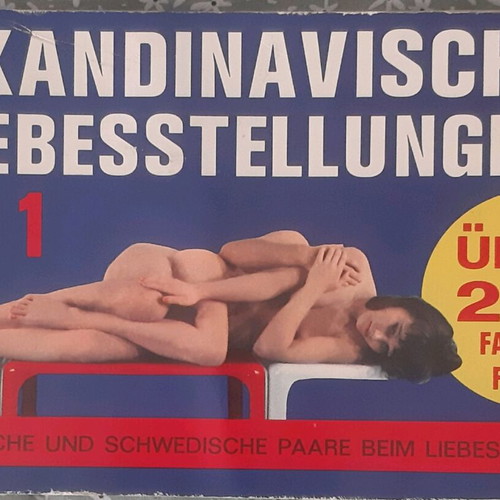 Scandinavian Erotic Positions photo book, 230 photos, 1970