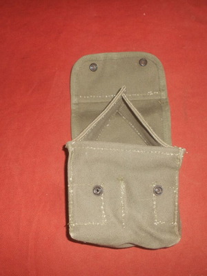 Greek Army M-71 First Aid Pouch canvas green new