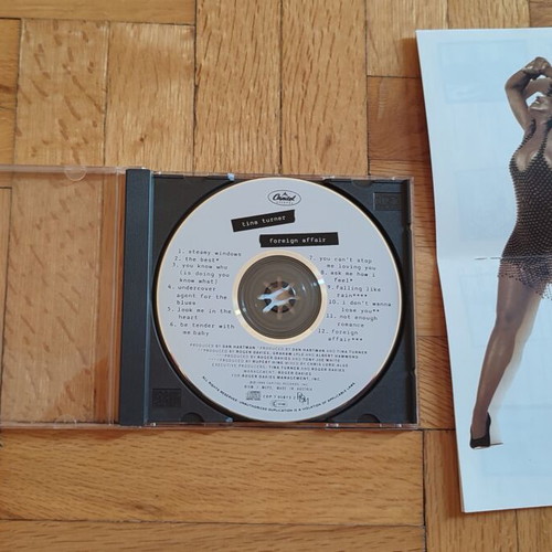 Tina Turner Foreign Affair CD album