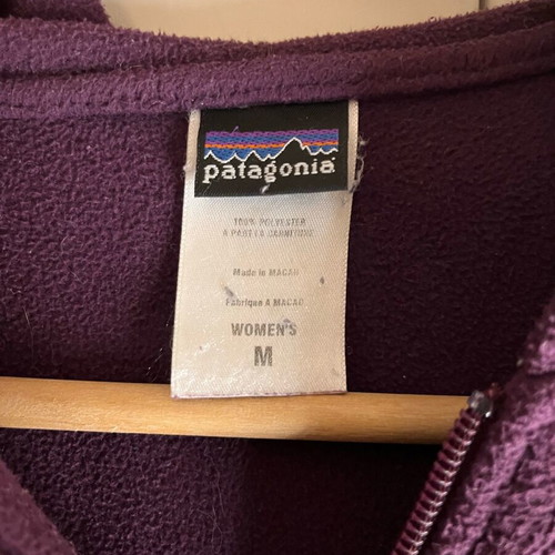 Fleece Patagonia used, size M, purple