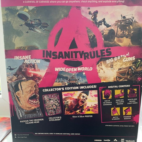 Xbox One Rage 2 Collectors Edition καινούργιο