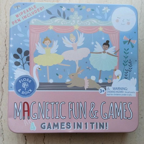 Magnetic 4-in-1 board game enchanted ballet new