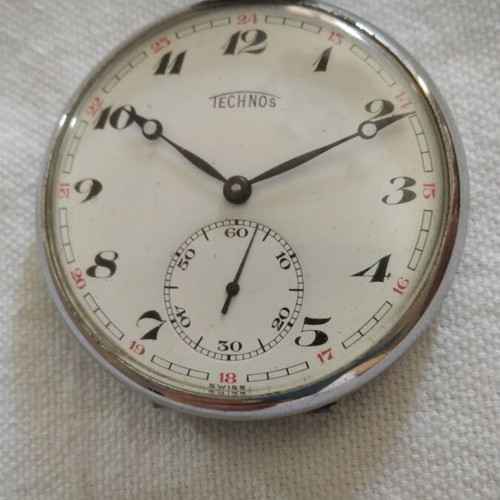 Technos pocket watch like new