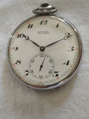 Technos pocket watch like new