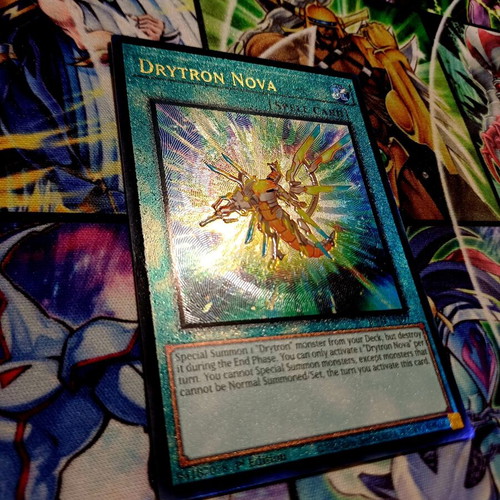 Drytron Nova RA04 Prismatic Ultimate Rare Yu-Gi-Oh! card