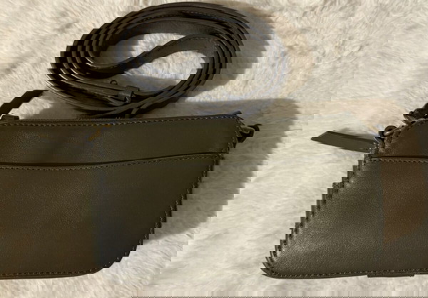 Massimo Dutti camera sling bag