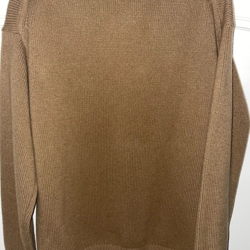 Lacoste sweater new, size Medium, beige and brown