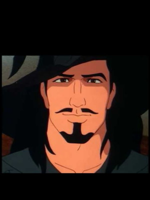 The Black Pirate children's VHS used, dubbed