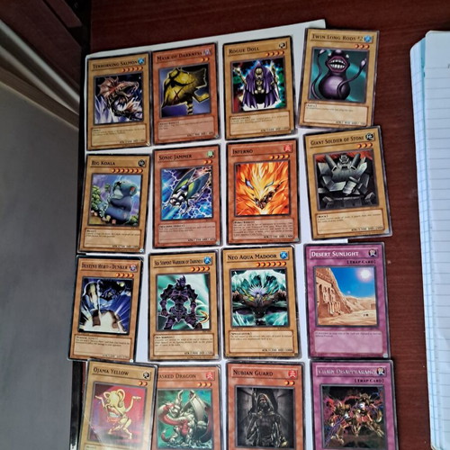 Yugioh cards used