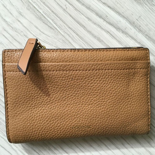 Eve 12 Credit Card Zip Wallet Oroton used, beige