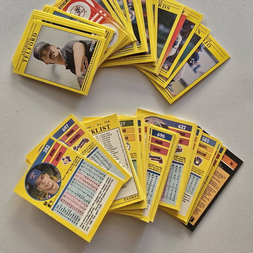Baseball cards Fleer 1991 like new, 59 pieces