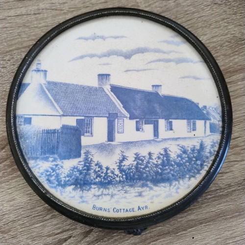 Antique teapot stand used, late 19th to early 20th century