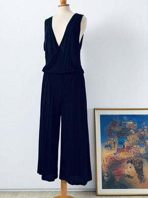 Backless one-piece jumpsuit Ioanna Kourbela new, black, size S