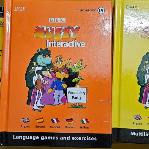 Muzzy BBC language learning series for children like new