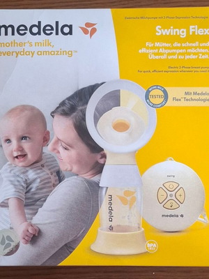 Medela Swing Flex electric breast pump complete set like new