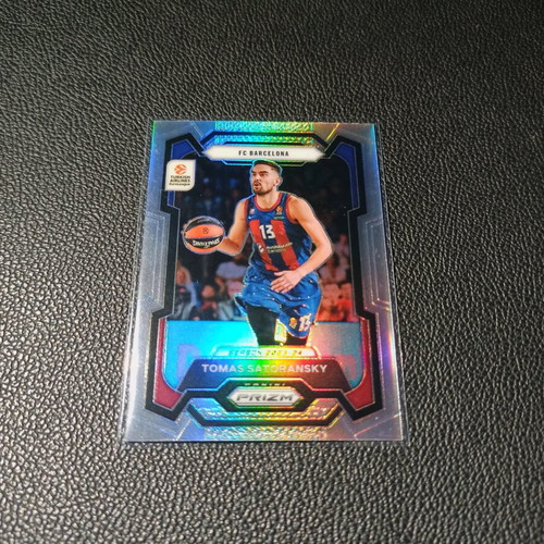 Panini Prizm Euroleague Silver Card 2023-2024 Tomas Satoransky like new