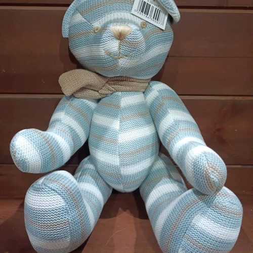 Trimar knitted bear new with movable limbs