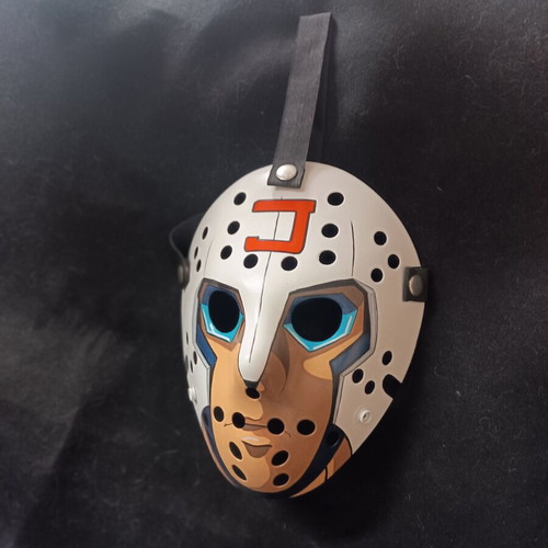 Juohmaru mask handpainted
