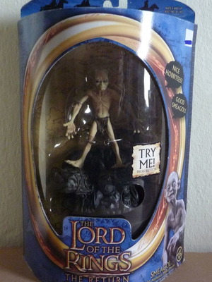 Smeagol Lord of the Rings talking Gollum new with authentic phrases