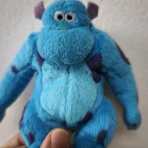 Sully plush toy used, Disney Pixar Monster Inc. 2002, 13cm