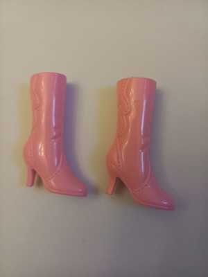 Barbie vintage pink boots