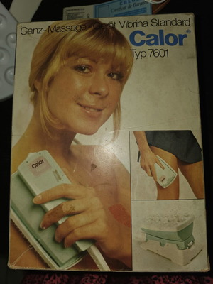 Calor Vibrina Standard Typ 7601 vintage massage device used