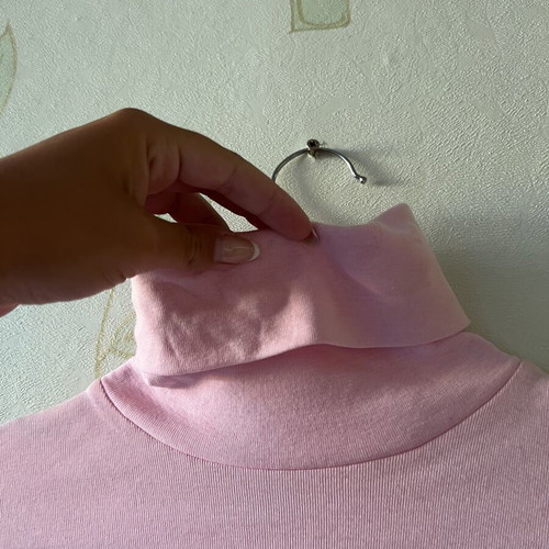 A-Style Pink Polo Shirt 100% Cotton Size L New