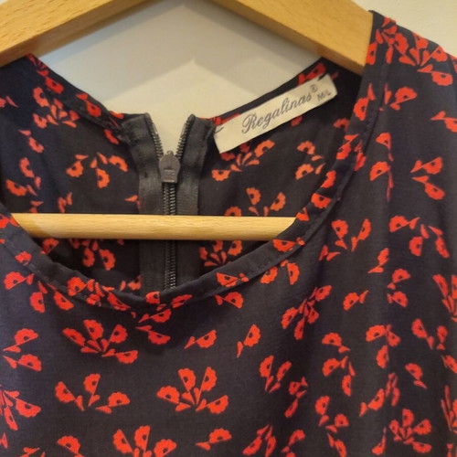 Regalinas jumpsuit like new, sizes M/L, black and red