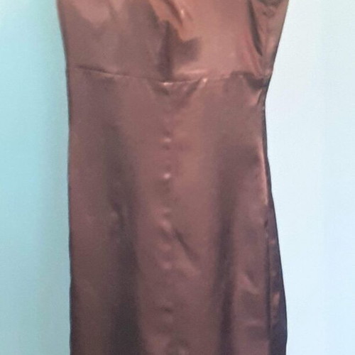Burda satin dress like new, size L/2XL