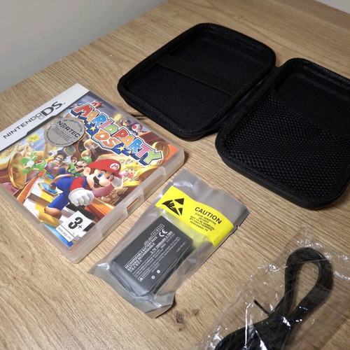 Nintendo DS Lite Silver like new with Super Mario Party game