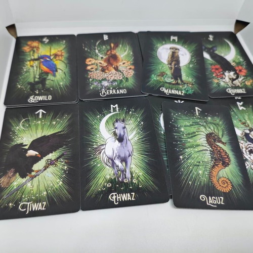 The Witch's Familiar Runic Oracle Deck pocket size, like new