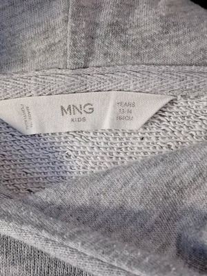Grey hoodie Mango for boys 13-14 years like new