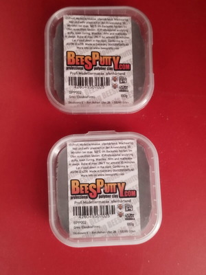 BeesPutty Small Sculpting Clay 2x100gr new, grey