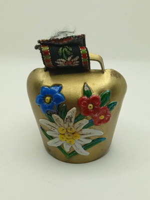 Συλλεκτικό vintage ελβετικό κουδούνι αγελάδας μεταχειρισμένο