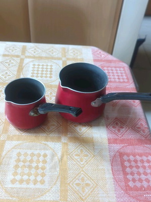 Nonstick briki used, set of 2 sizes