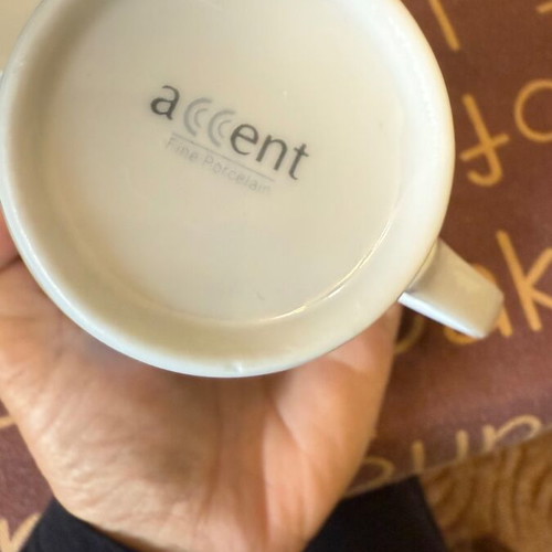 Porcelain kids dining set new with plate, glass, egg cup, fork and spoon