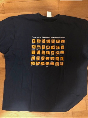 Αντρικό Tshirt συλλεκτικό Αθήνα 2004 XL σαν καινούργιο