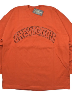 Chevignon Vintage Orange Sweatshirt used, size L-XL