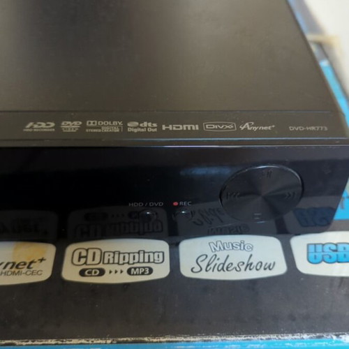 Samsung DVD Recorder DVD Player used with 160 GB hard drive HR773